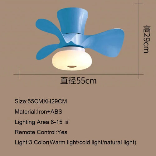 ventilateur de plafond lumineux pour espace commercial - vue 9 sur 17