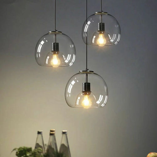 suspension led industrielles à 3 lumières - vue 3 sur 16