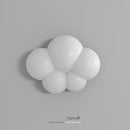 applique murale moderne en forme de nuage blanc pour intérieur