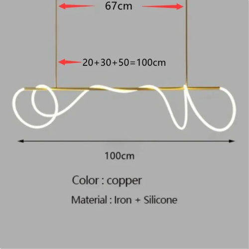 lustre design nordique à led intensité variable pour intérieur - vue 25 sur 25