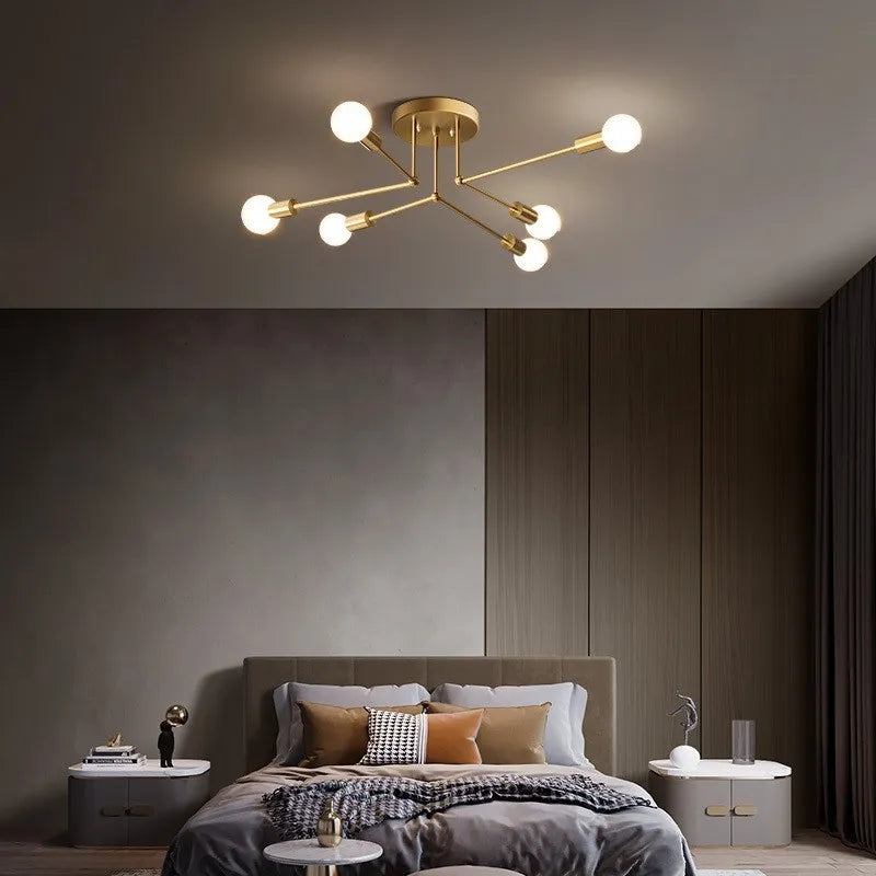 Plafonniers à plusieurs lampes moderne - vue 2 sur 12