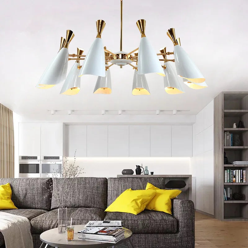 lustre moderne design nordique pour intérieur élégant - vue 4 sur 14