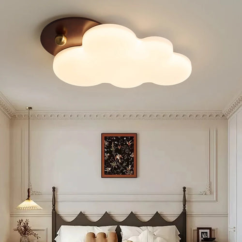 lampe nuage pour chambre enfant style médiéval protection des yeux - vue 6 sur 7