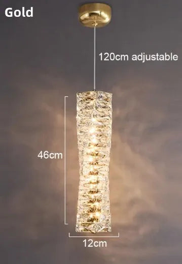 applique murale en cristal moderne lampe à led pour intérieur - vue 9 sur 18