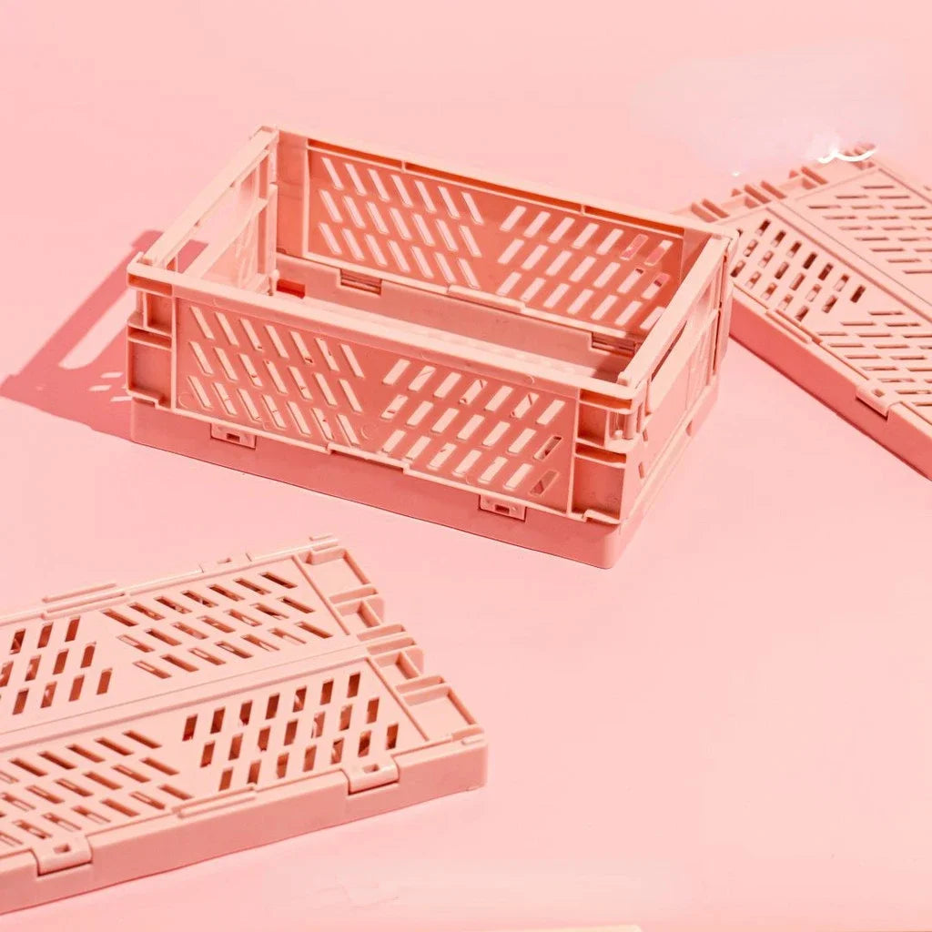 panier de rangement pliable pour maquillage bijoux jouets et plus - vue 5 sur 28