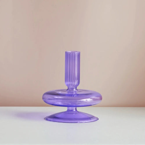 bougeoirs en verre pour décoration de mariage et cadeau Noël - vue 11 sur 24