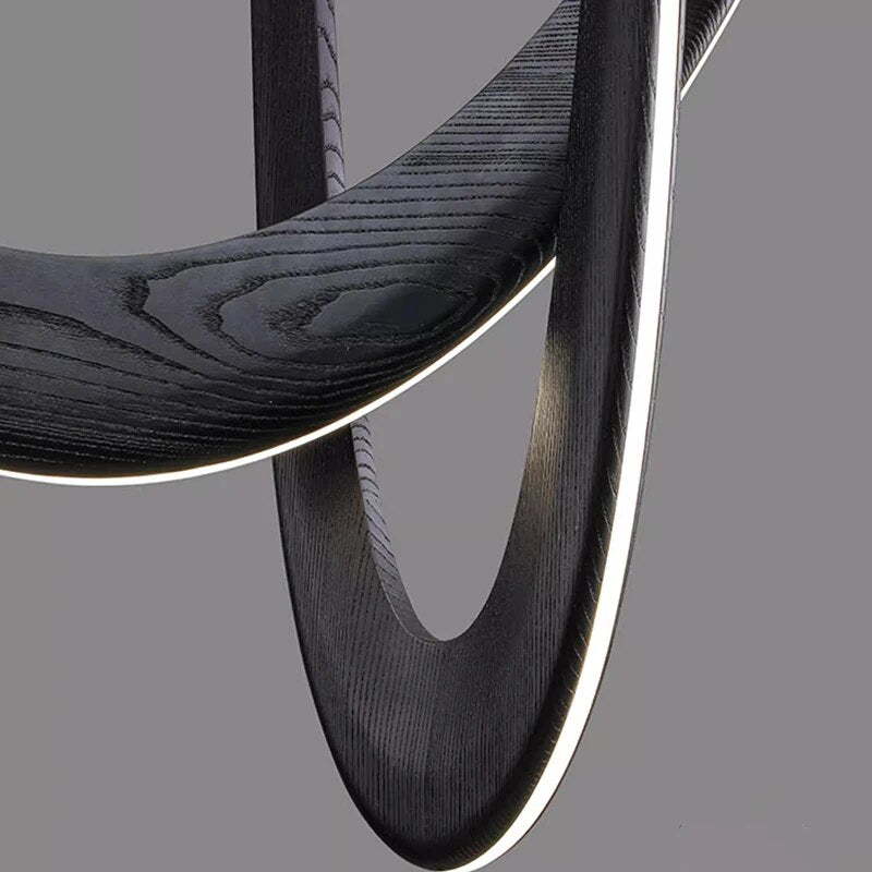 Lustre led suspendu au design moderne - vue 6 sur 9