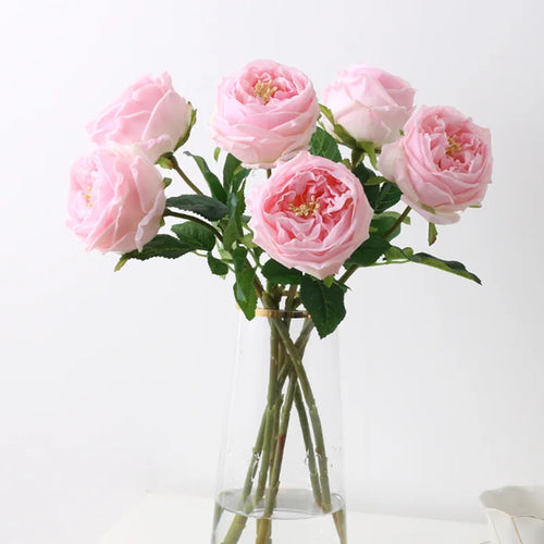 branche de fleurs artificielles en soie pour décorations festives et mariage - vue 6 sur 13