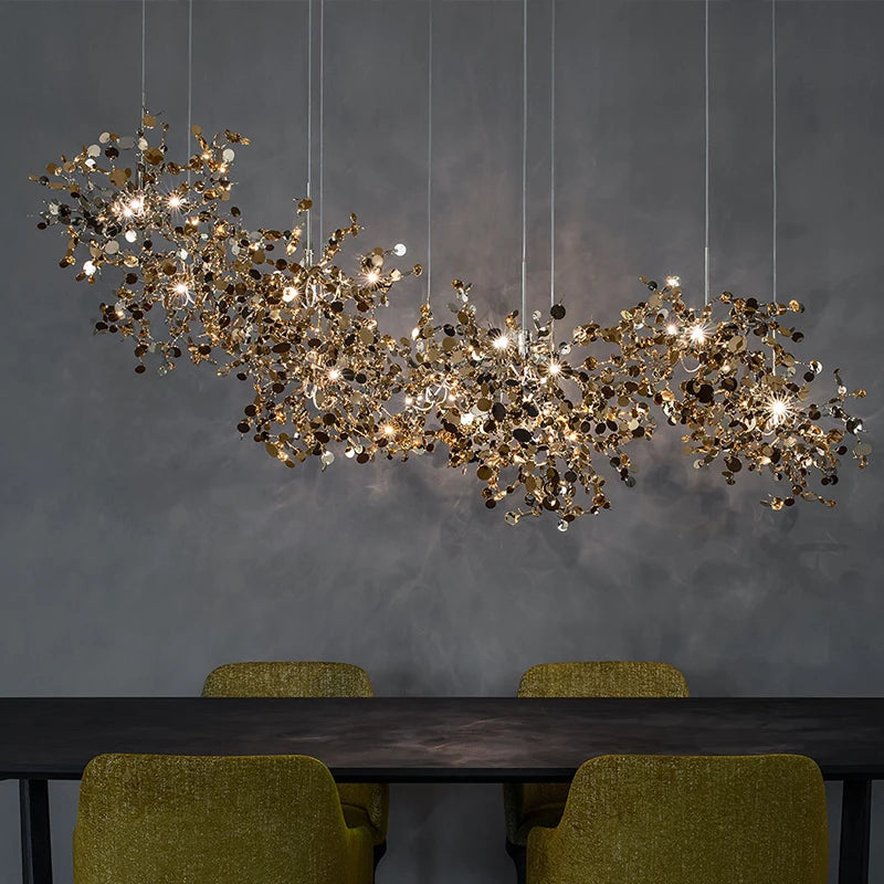 suspension design moderne en acier inoxydable pour intérieur - vue 2 sur 20