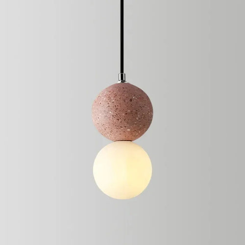 suspension moderne en terrazzo design nordique pour décoration intérieure - vue 9 sur 9