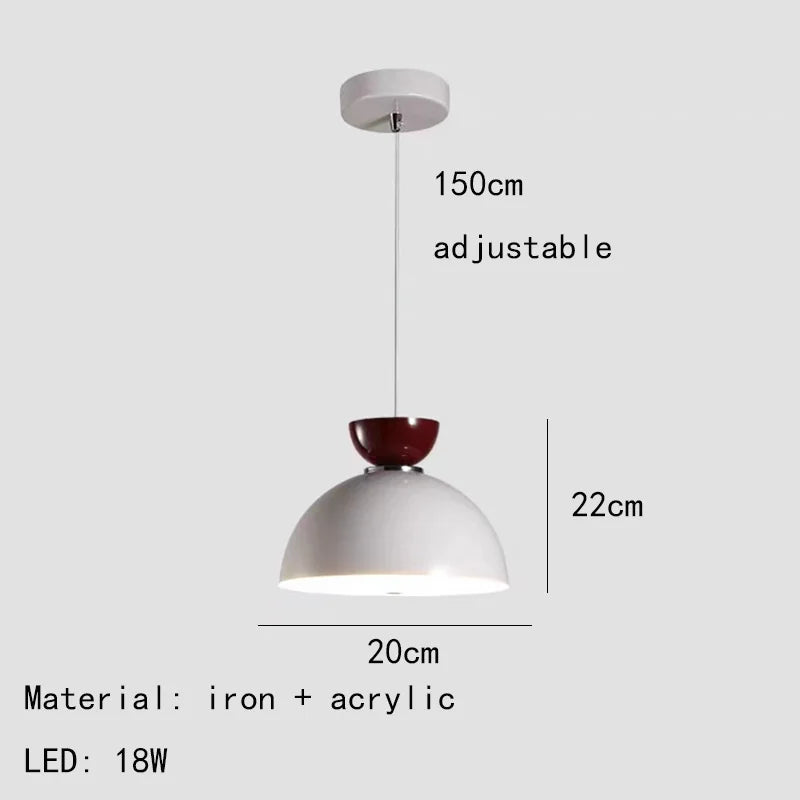 lustre moderne réglable cordon métallique pour intérieur design - vue 23 sur 24