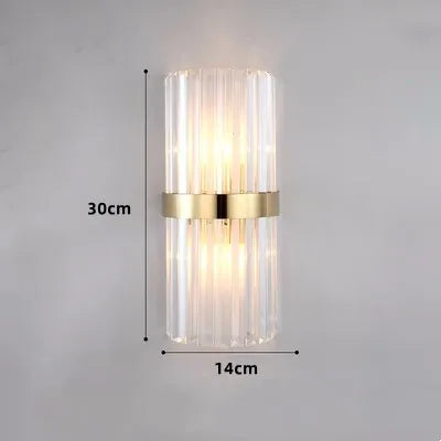 applique murale en cristal design pour éclairage moderne de la maison - vue 20 sur 21