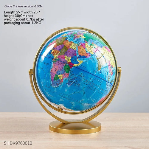 artisanat moderne globe décoratif pour bureau et salon - vue 15 sur 16