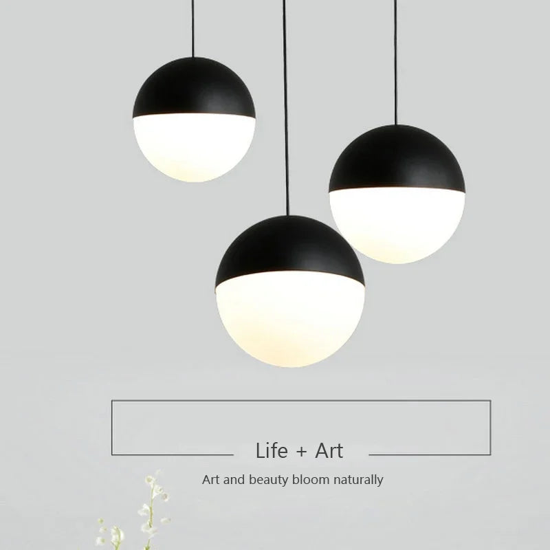 lustre moderne en verre pour décoration intérieure élégante - vue 1 sur 10