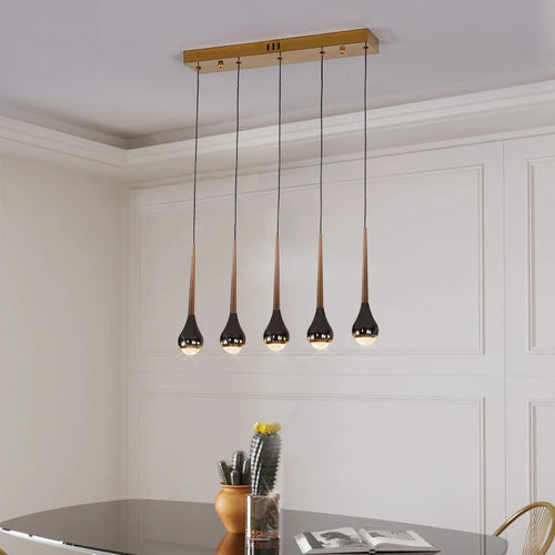 lustre moderne design luxe pour villa duplex - vue 5 sur 14
