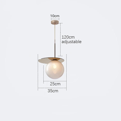 suspension moderne en verre teinté pour décoration intérieure - vue 12 sur 11