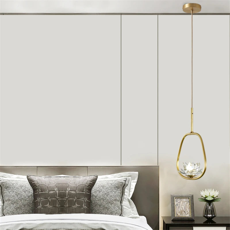 Suspension LED en cristal Zen - vue 4 sur 10