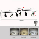 plafonnier led design pour salon bar et bureau