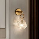 applique murale en verre style nordique américain led vintage edison