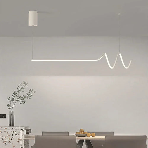 suspension LED design moderne idéale pour hôtels - vue 5 sur 10