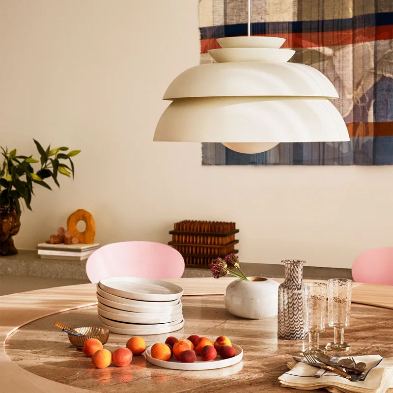 suspension design scandinave moderne à led - vue 4 sur 8