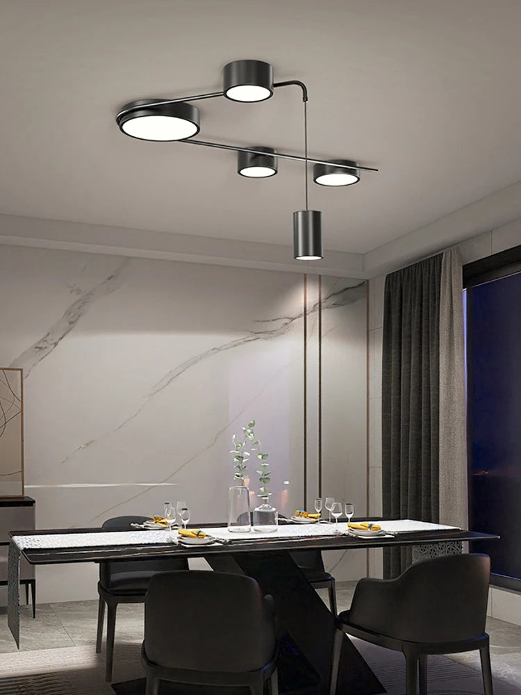 lustre led moderne pour intérieur simple et spécial - vue 4 sur 12