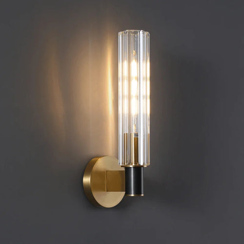 applique murale led design rétro en laiton pour un éclairage moderne - vue 2 sur 8