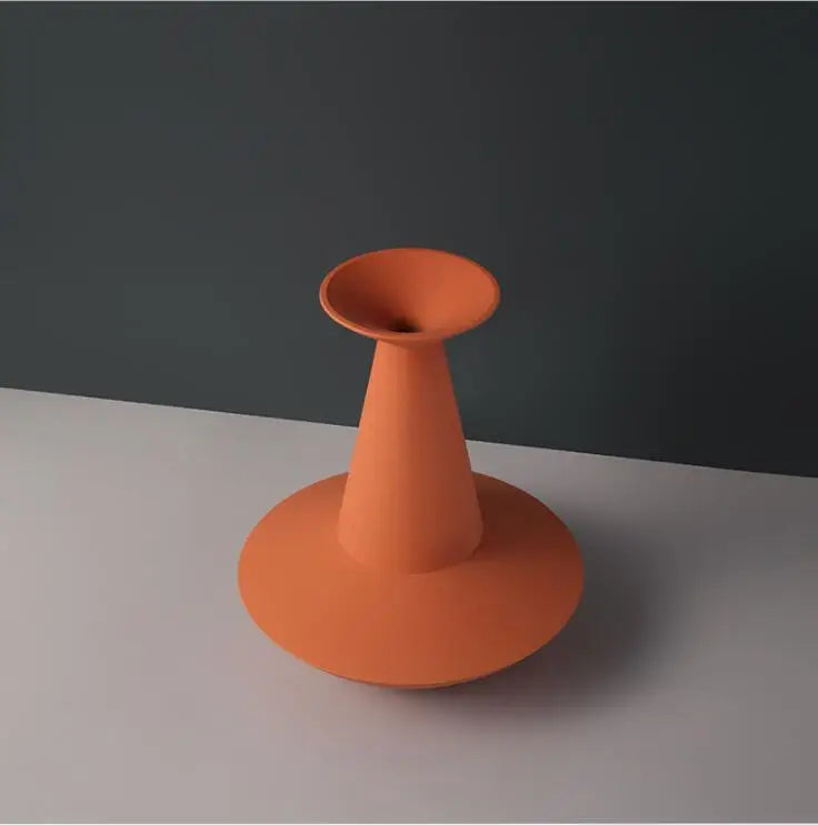 vase en céramique nordique décoration artisanale pour intérieur - vue 2 sur 10