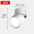 spot led extérieur à angle réglable sans perforation