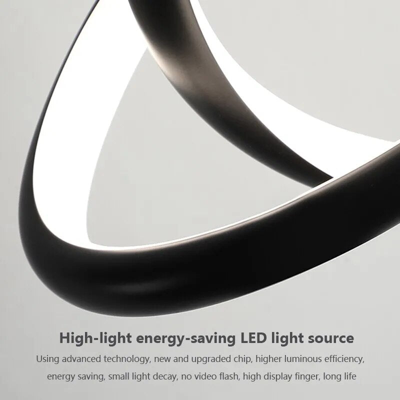 Suspension LED au design moderne - vue 6 sur 8
