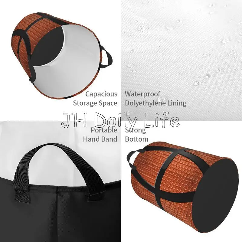 panier à linge pliable pour sport jouets et vêtements - vue 4 sur 7
