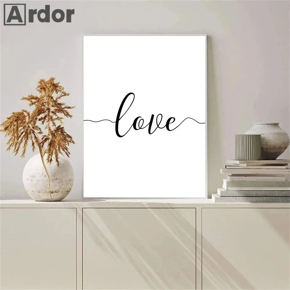 citations de motivation nordiques pour décoration murale moderne - vue 5 sur 7