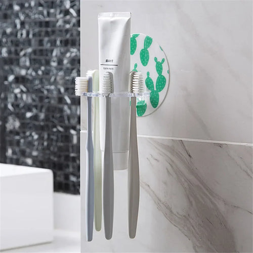 porte-brosse à dents et organisateur de salle de bain - vue 6 sur 9