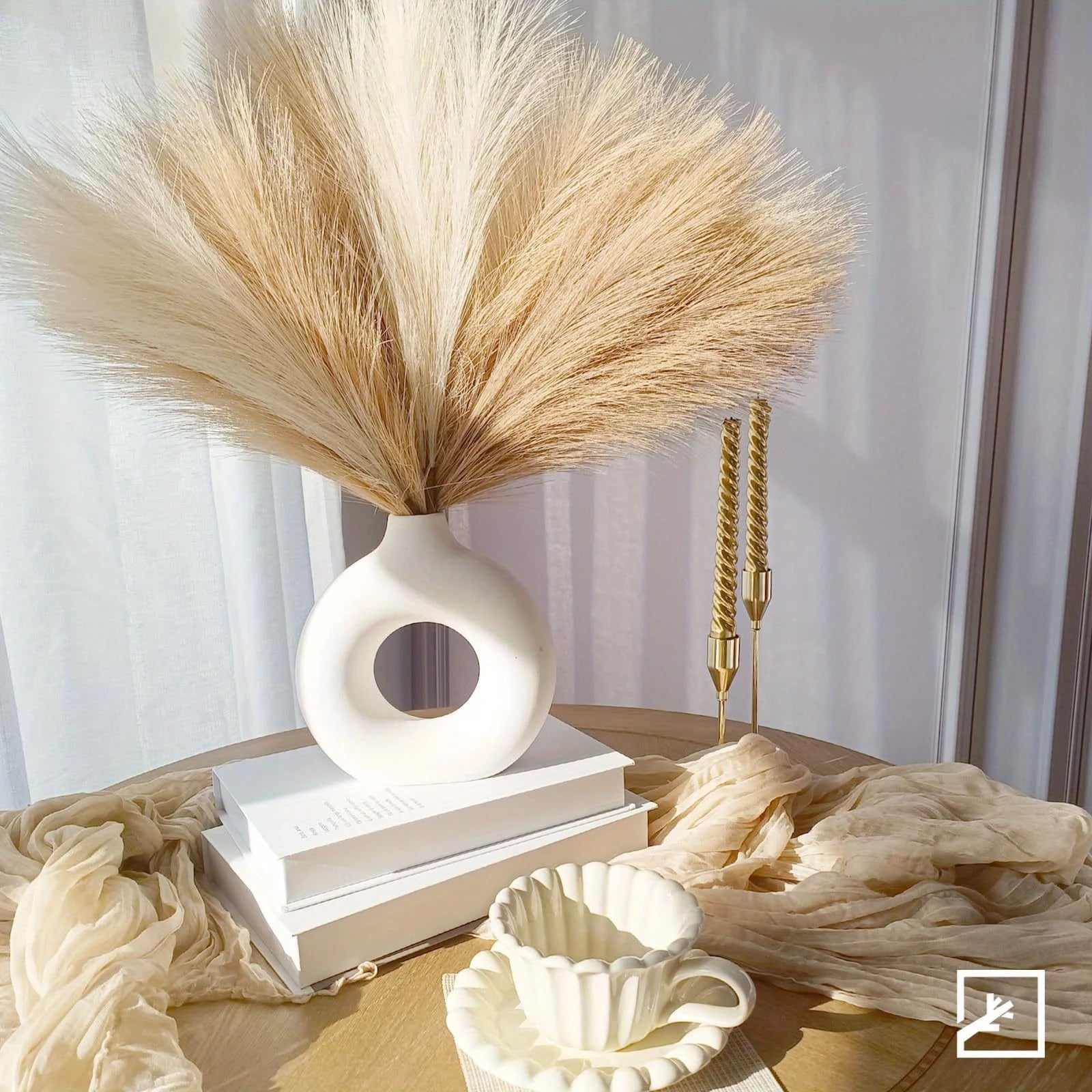lot de 6 fleurs artificielles pour décoration de table et événements - vue 4 sur 11