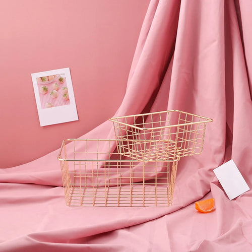 panier de rangement en fer pour toutes les pièces - vue 3 sur 6