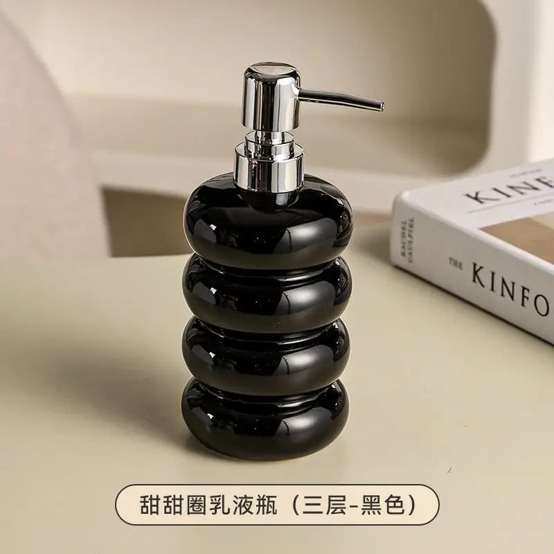 bouteille céramique pour désinfectant et distributeur de savon - vue 11 sur 12