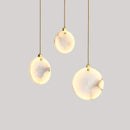 lustre moderne en marbre créatif led imitation luxe