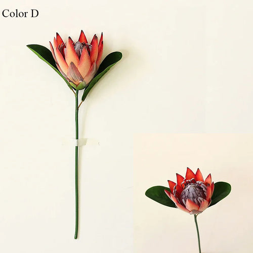 branche de protea cynaroides fleurs artificielles pour jardin et décoration - vue 9 sur 12