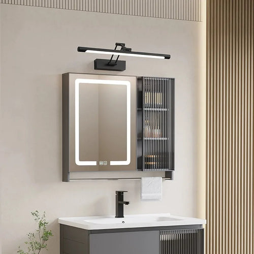 applique murale led pliable trois axes miroir étanche vanité - vue 3 sur 7