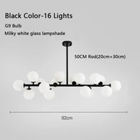 lampe design scandinave en verre laiteux avec support