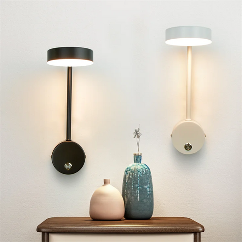 applique murale led moderne avec interrupteur rotative pour décoration maison - vue 5 sur 18