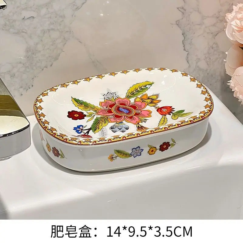boîte à savon luxe en céramique pour salle de bain - vue 11 sur 11