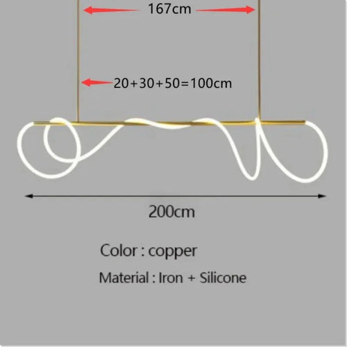 lustre design nordique à led intensité variable pour intérieur - vue 19 sur 25