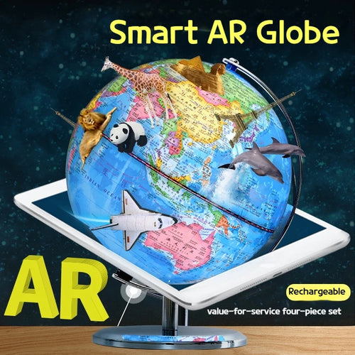 globe lumineux éducatif avec constellations et lumière led - vue 3 sur 7