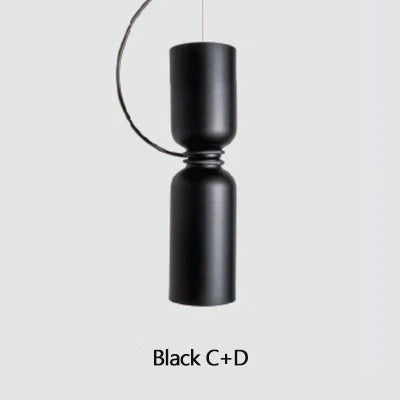 suspension design Led multi-combinaison minimaliste nordique personnalité créative petit lustre pour salle à manger Bar