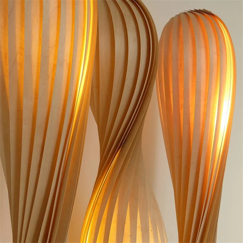 lampadaire moderne design luxe courbé pour éclairage élégant - vue 5 sur 8