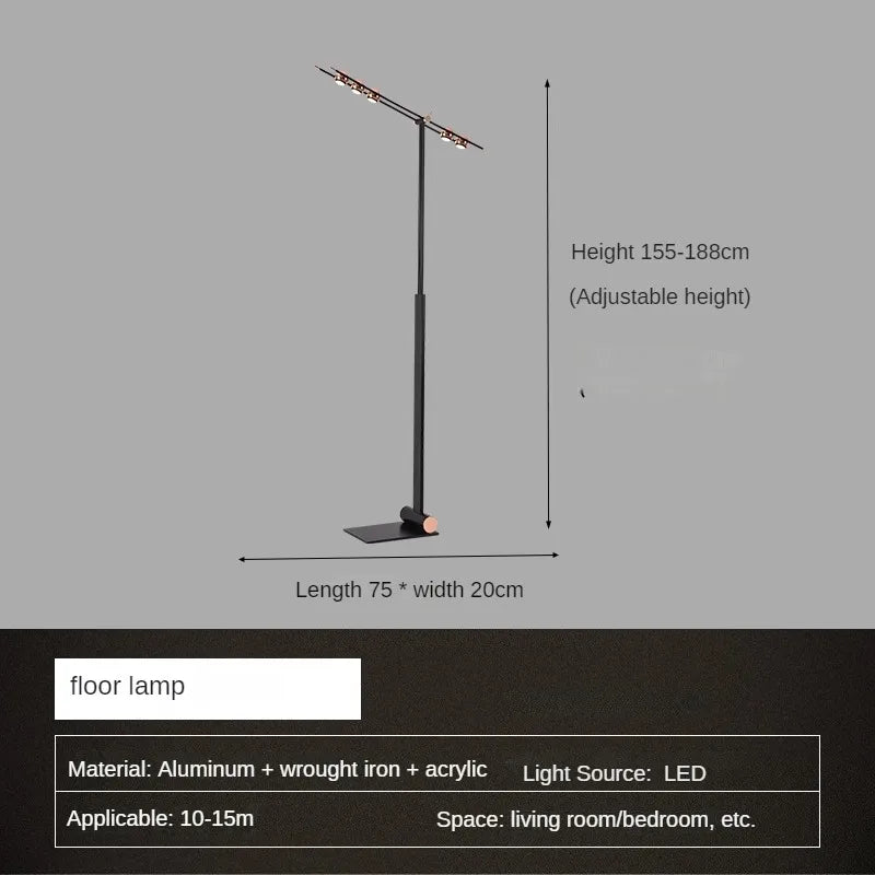 lustre moderne à boules minimaliste pour décoration intérieure
