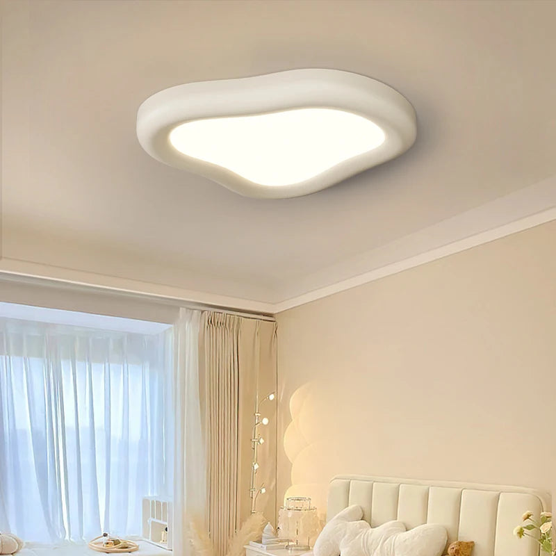 plafonnier résine simple moderne créatif nordique net rouge - vue 3 sur 18