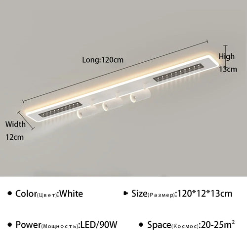 plafonnier led moderne pour décoration d intérieur et éclairage décoratif - vue 18 sur 18