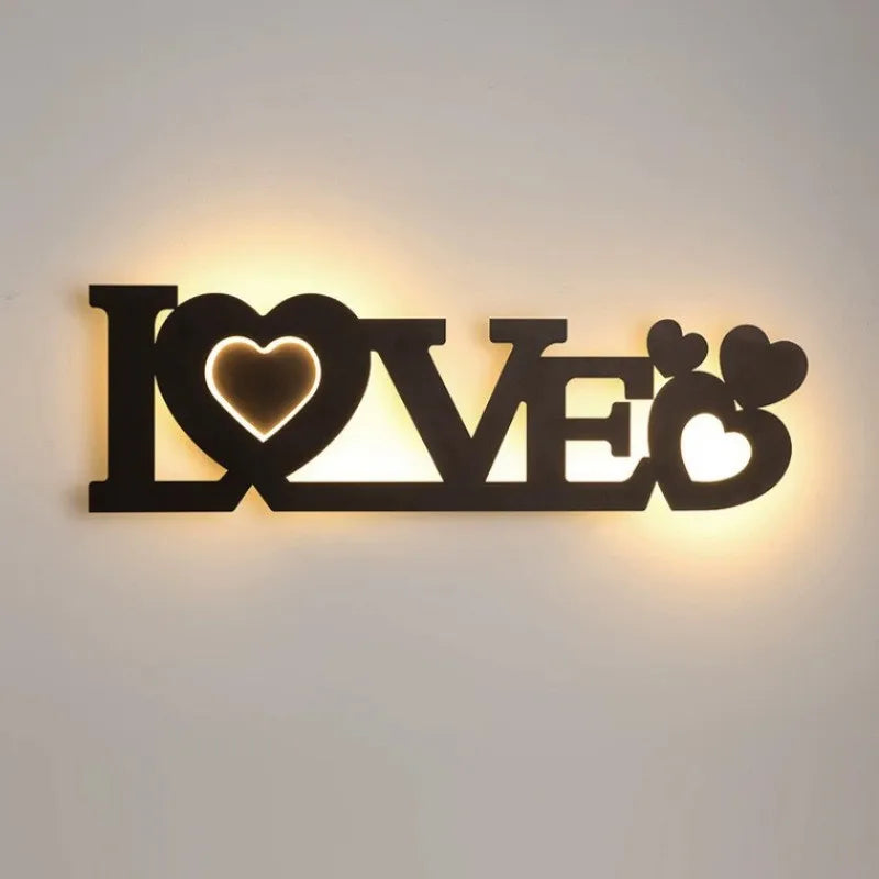applique murale led lettre pour décoration intérieure enfants - vue 1 sur 12
